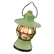 Vintage Camping Lantern LED Light with Long Battery Life for Outdoor Hiking and Tent Use