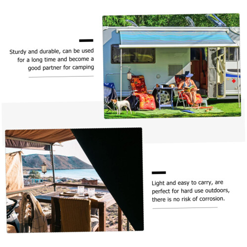 Camping Lantern Hook Stainless Steel Multi Functional Tent Light Hanger for Outdoor Camping 2