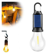 Solar Camping Light 3pcs Rechargeable Tent Lantern with Dual Charging Options and Hanging Hook