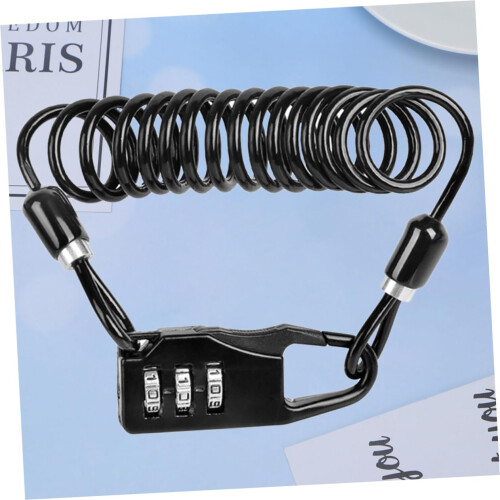 Resettable Combination Bike Lock, Durable Steel Wire Code Lock for Bicycle, Motorcycle and Scooter Use 2