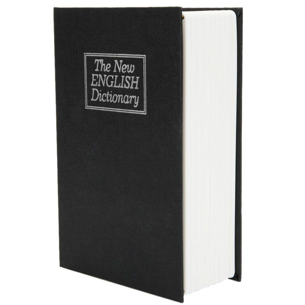 Book Safe 7Inch Mini Dictionary Style Hidden Storage Box With Lock And Key For Cash And Jewelry 9771547838333