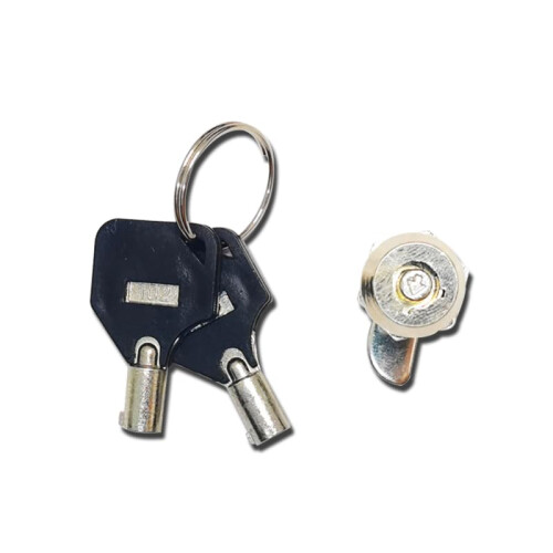 Mini Zinc Alloy Gate Lock Set 5 Pack, Secure Latch Design, Bright Finish, Easy Installation 1