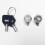 Mini Zinc Alloy Gate Lock Set 5 Pack, Secure Latch Design, Bright Finish, Easy Installation 3