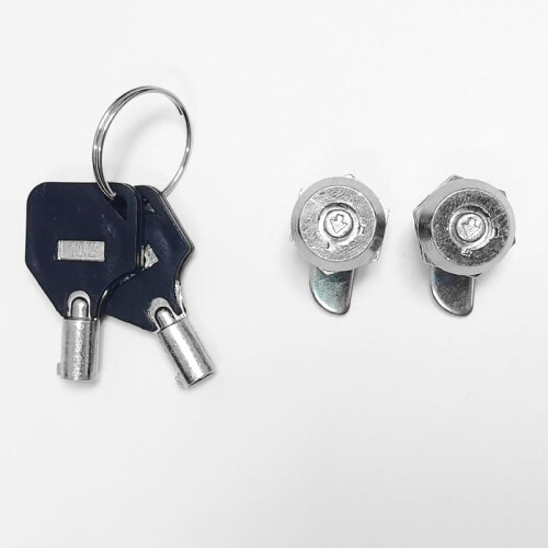 Mini Zinc Alloy Gate Lock Set 5 Pack, Secure Latch Design, Bright Finish, Easy Installation 2