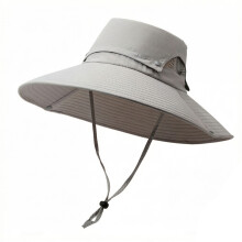 Lightweight Travel Hat For Men Sun Protection And-Light gray