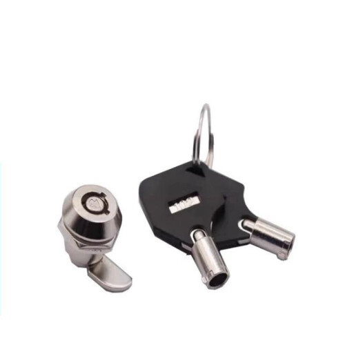 Mini Zinc Alloy Gate Lock Set 5 Pack, Secure Latch Design, Bright Finish, Easy Installation