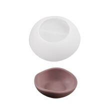 Artistic Irregular Shape Silicone Mold Hand-Making Bowl Mould-S