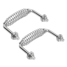 Mehrzweck-Federgriff aus rostfreiem Stahl für-2PCS