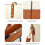 4Pcs Modern Underarm Purse With Zippered Closure-white with red 2