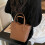 Practical Everyday Women Bucket Bag Shoulder Bag-light brown 6