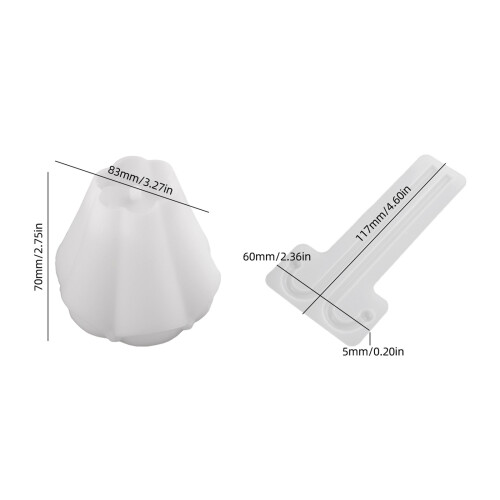 Easy Releases Silicone Mould For Shaping Elegant Concrete 2