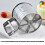 Pack of 3 Kitchen Baking Tool Handheld Flour Strainer 4