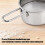 Pack of 3 Kitchen Baking Tool Handheld Flour Strainer 6