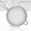 Pack of 3 Kitchen Baking Tool Handheld Flour Strainer 7