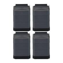4 Pcs Anti Vibration Pads with Noise Reduction Layer for Washing Machine or Furniture Legs, Gray