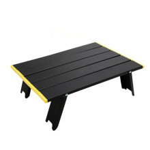 Folding Camping Table Aluminum Portable Picnic Desk for Outdoor BBQ Travel and Easy Clean Use