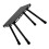 Folding Camping Table Iron Compact Design for Picnics BBQ Beach and Backyard Outdoor Use 1