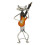 Model A Cat Guitar Iron 27.5x13x7.5cm Color 3