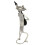 Model A Cat Guitar Iron 27.5x13x7.5cm Color 10