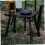 Folding Camping Table Iron Compact Design for Picnics BBQ Beach and Backyard Outdoor Use 2