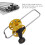 60m Capacity Manual Reel Cart Yellow 21