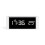 Multifunctional LED Mirror Clock for Home Use; Home Thermometer (White Lettering) 1
