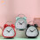 Retro Metal Digital Alarm Clock with Light (Black) 2