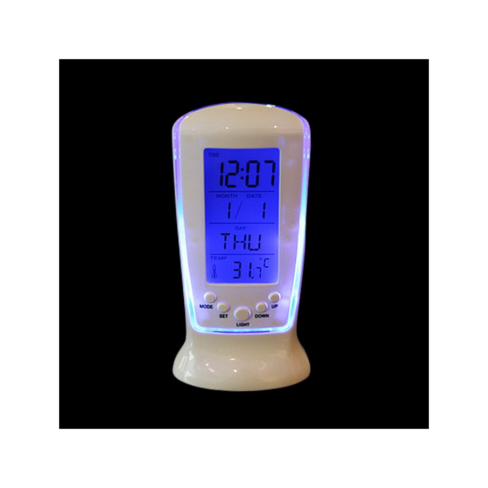 Multi-function Home Desktop LED Alarm Clock with Calendar & Temperature & Time Display