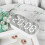 6637 LED Digital Temperature Display Desktop Mirror Alarm Clock (White with Green Light) 6
