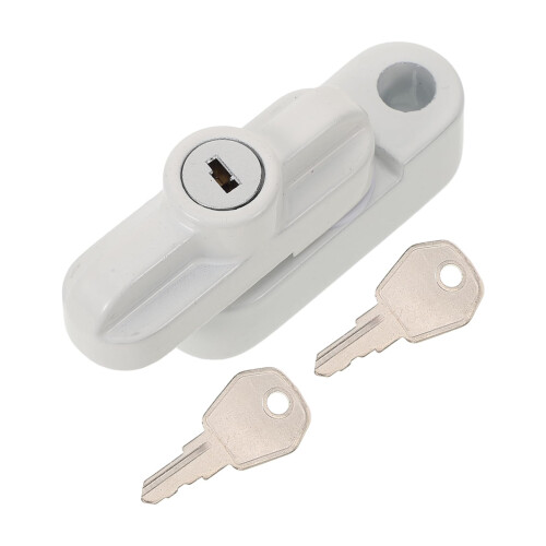 Window Sash Lock Key Shaped Sliding Window Lock for Enhanced Home Security and Easy Installation