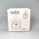 Candy-colored square alarm clock for office, home, and student use (black) 5