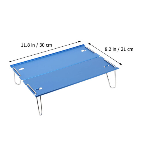 Camping Table Aluminum Folding Picnic Table Lightweight Compact for Outdoor Use 2