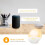 Ηλεκτρονικό ξυπνητήρι Alexa με φωνητική ενεργοποίηση, φως νυκτός Sunrise, υποστήρ 6