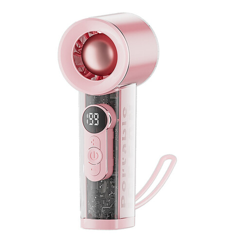 Outdoor draagbare draagbare krachtige-roze rotorventilator