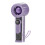 Handheld digitale ventilator Krachtig-Paarse rotorventilator 1