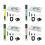 Schnurloser USB-Thermostift, wiederaufladbares-Blau 2