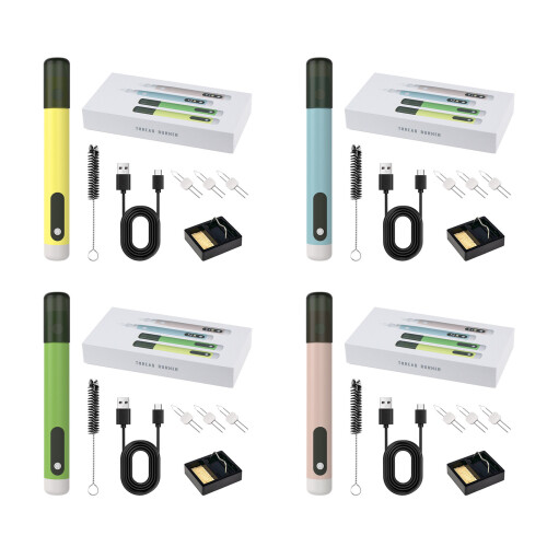 Schnurloser USB-Thermostift, wiederaufladbares-Blau 1