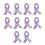Delicate Bowknot Patterned Brooch Designed For Styling-Purple 1