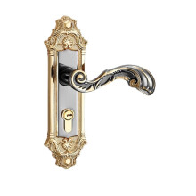 Door Lock for Bedroom Privacy, Modern Interior Door Knob Set with Durable Metal and Easy Installation