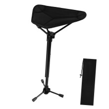 Folding Camping Stool Adjustable Height Lightweight Outdoor Chair for Hiking Fishing Travel