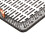 Tea Tray 24oz Capacity, 39x25x5 cm, Gray 8