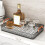 Tea Tray 24oz Capacity, 39x25x5 cm, Gray 16