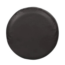 Waterproof Spare Tire Cover 13 Inch for RV Trailer SUV Truck, Durable Black Cloth UV Resistant