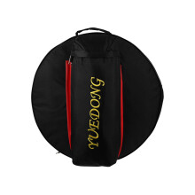 Snare Drum Bag Oxford Cloth Durable Protective Case with Double Shoulder Straps and Storage Pocket Black