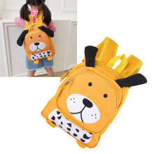 Dog Shape Double-Strap Bag Nylon Yellow Free Size