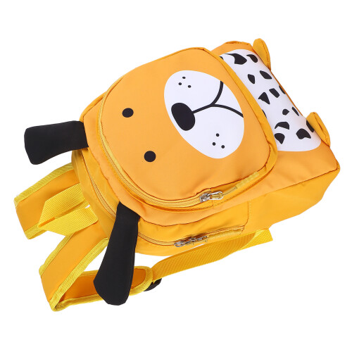 Dog Shape Double-Strap Bag Nylon Yellow Free Size 1