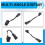 2pcs Front Windshield Washer Nozzle with Heated 1708177 4M51-17666-BD for  Focus 2004-2011 Windscreen Sprayer Jet 6