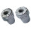 1 Pair 3/8inch Female Thread Positive Negative Battery Post Terminal Adapters Battery Cable Terminals 3