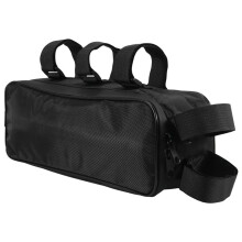 Torba Rowerowa Kontroler Baterii WisząCa Nieruchoma Rama Rurowa Torba Rowerowa do Przechowywania Litowo-Jonowego Wodoodporna 32X9X10.5Cm Jazda na