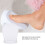 Shower Foot Rest with Secure Suction Cup Base, Tilted Design Leg Support for Shaving, Compact Stool for Bathroom 4